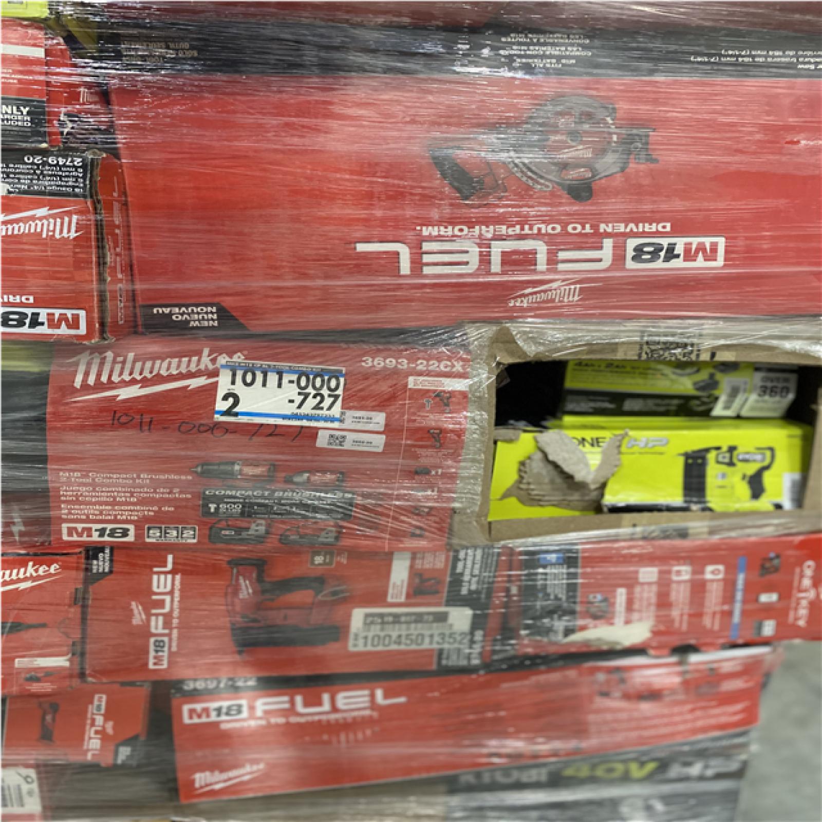 Dallas Location - As-Is Tool Pallet