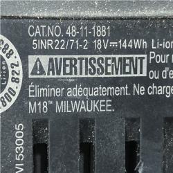 AS-IS Milwaukee 18V Lithium-Ion REDLITHIUM FORGE XC 8.0 Ah Battery Pack