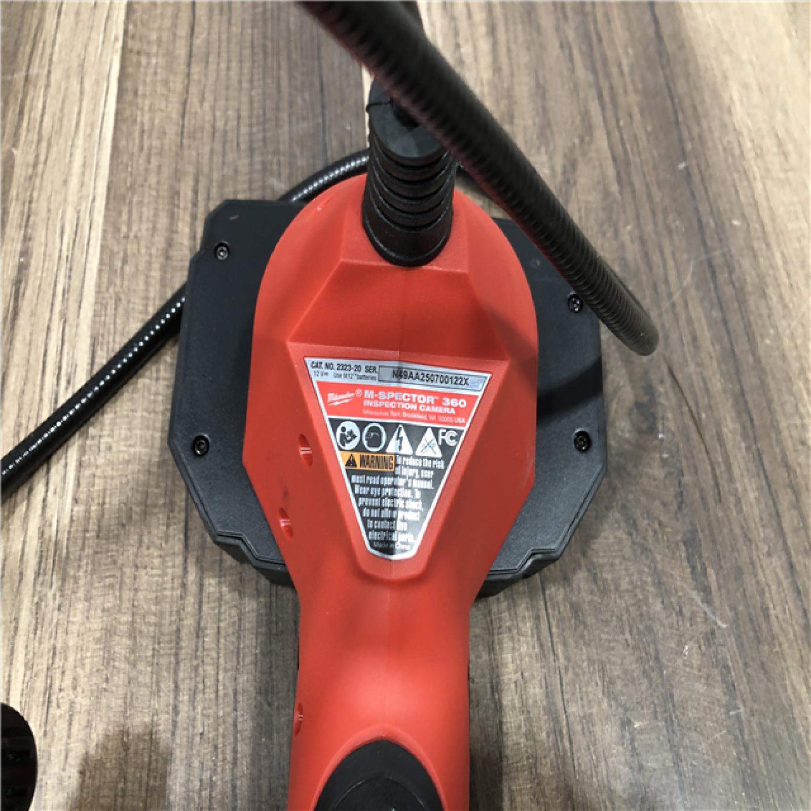 AS-IS Milwaukee 12V Lithium-Ion Cordless M-SPECTOR 360-Degree 4 ft. Inspection Camera Kit