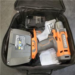 Phoenix LIKE NEW RIDGID 18V Cordless 1/2 in. Impact Wrench Kit with 4.0 Ah Battery and Charger