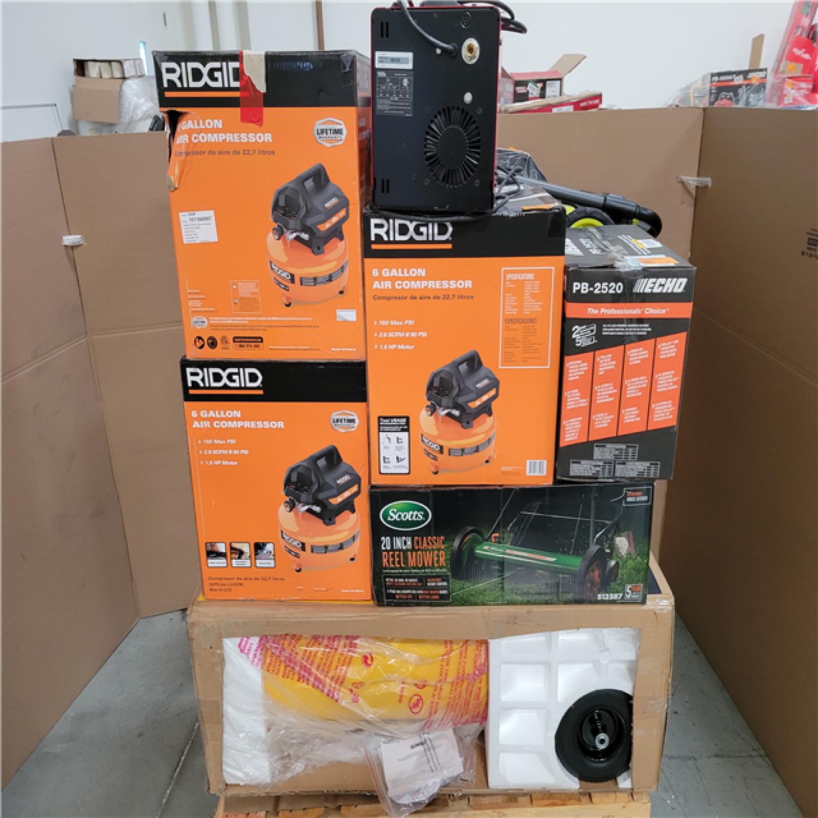 CALIFORNIA AS-IS OUTDOOR POWER EQUIPMENT