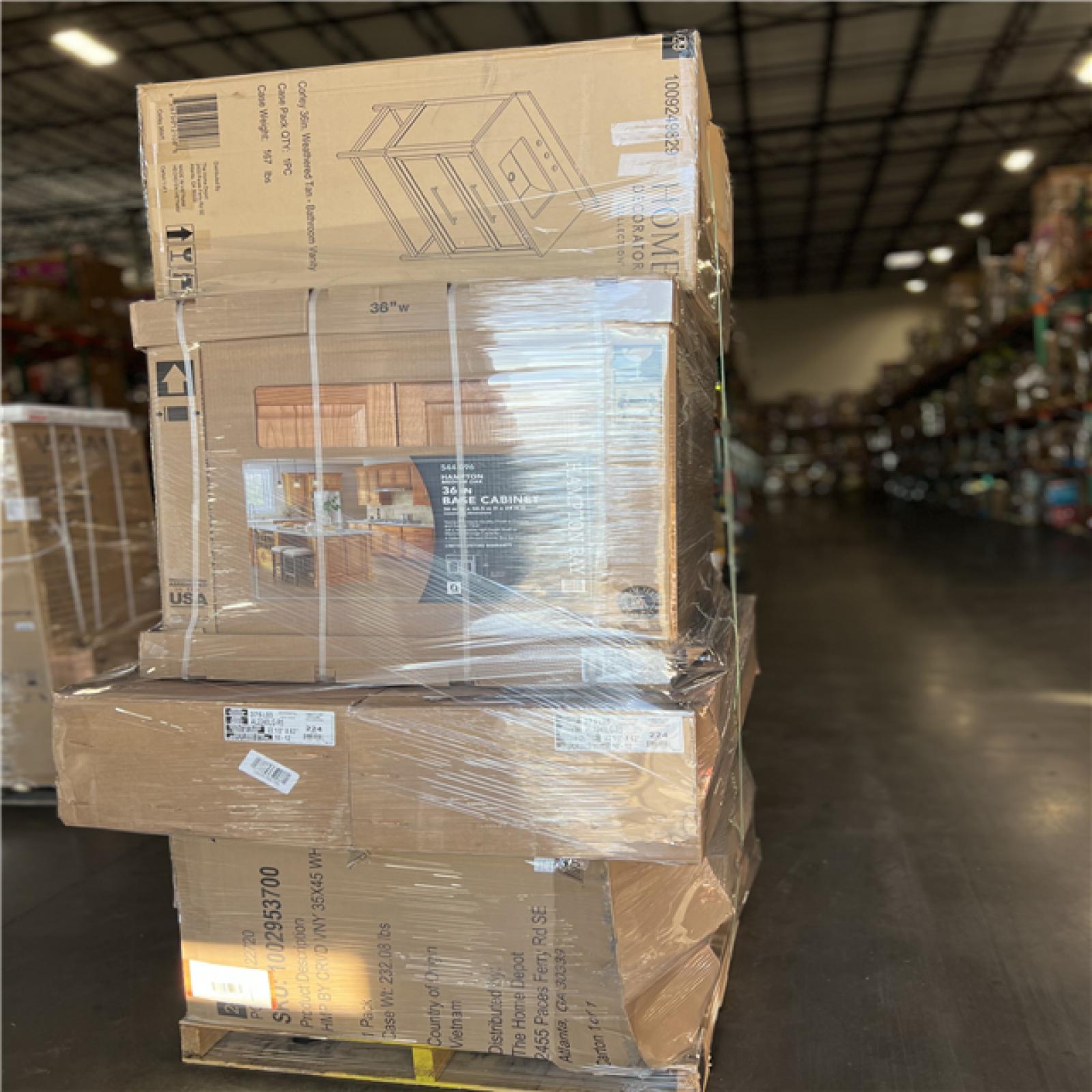 DALLAS LOCATION - AS-IS HOME IMPROVEMENT PALLET