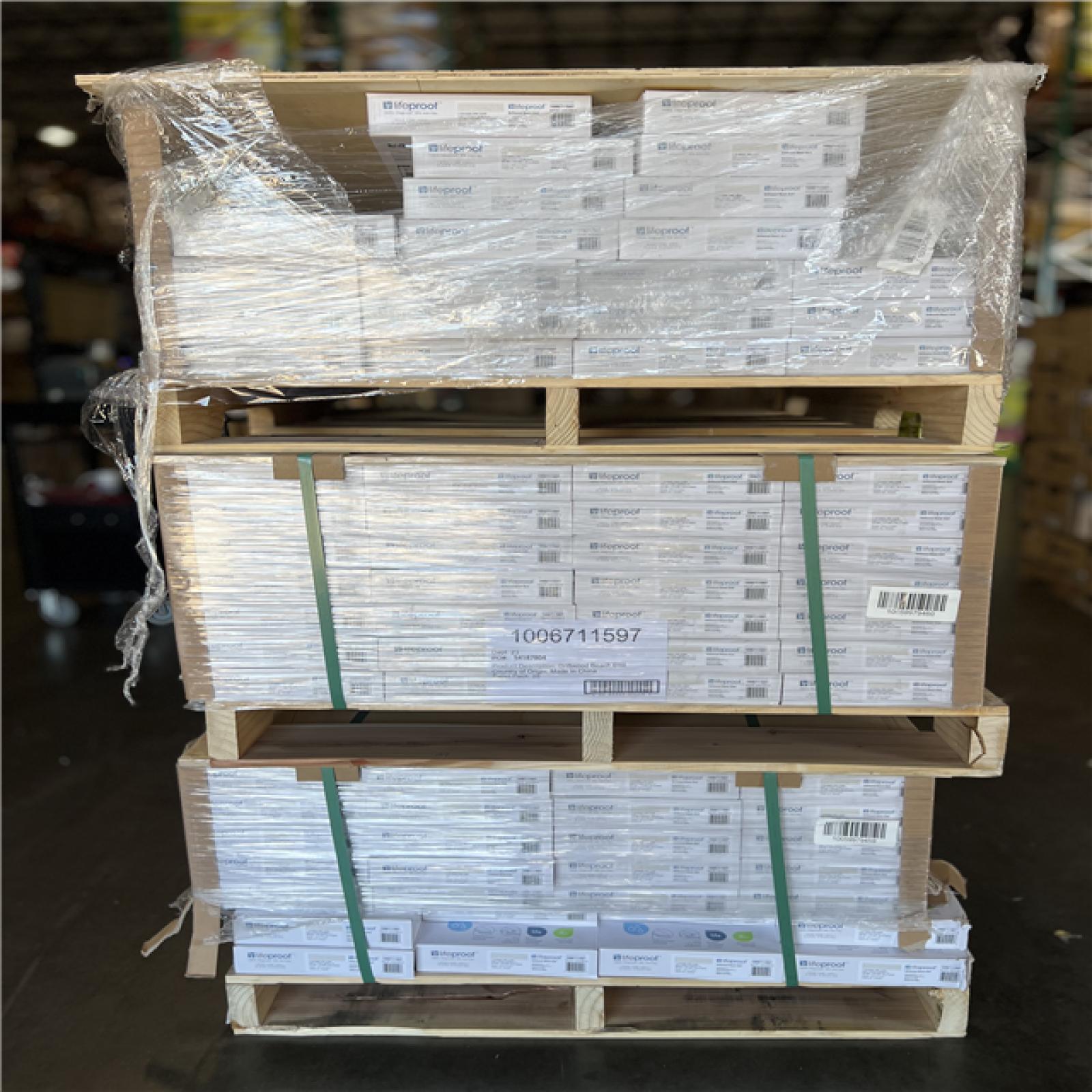 DALLAS LOCATION- Lifeproof Driftwood Beach 6 MIL x 8.7 in. W x 48 in. L Click Lock Waterproof Luxury Vinyl Plank Flooring (20.1 sqft/case) PALLET- (77 CASES)