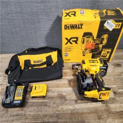 HOUSTON LOCATION - AS-IS DEWALT Roofing Nailer Cordless Kit w/ Battery & Charger