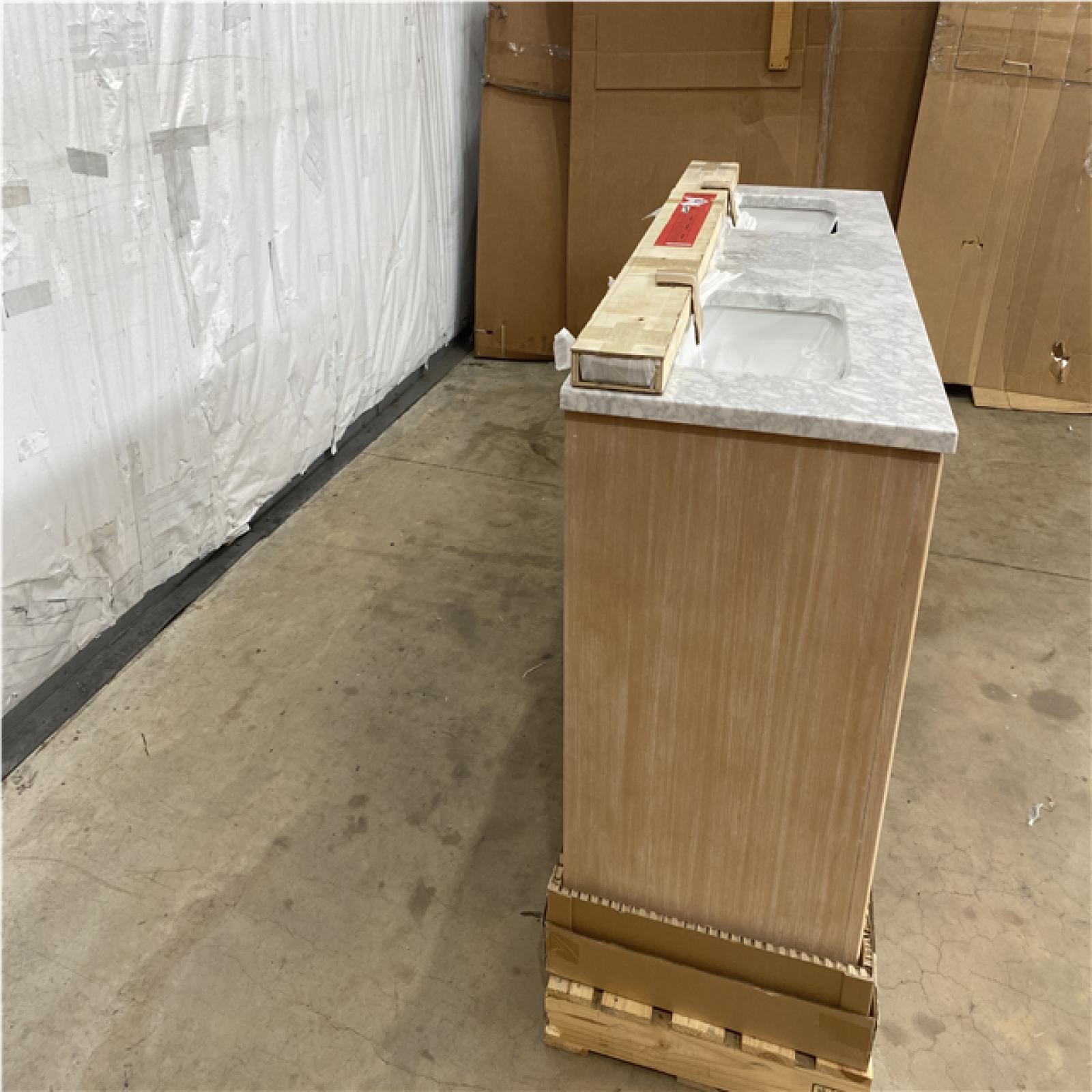 Houston Location - AS-IS home improvement pallet NANTERRE 61 IN VANITY