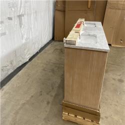 Houston Location - AS-IS home improvement pallet NANTERRE 61 IN VANITY