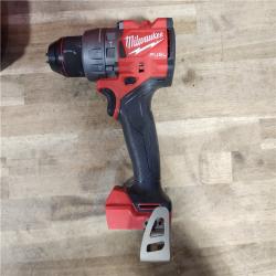 HOUSTON LOCATION - AS-IS Milwaukee 2904-22 Hammer Drill Driver Kit with Batteries  Charger & Tool Case  Red