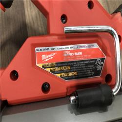 AS-IS Milwaukee FUEL 18V Lithium-Ion Brushless Cordless Compact Bandsaw (Tool-Only)