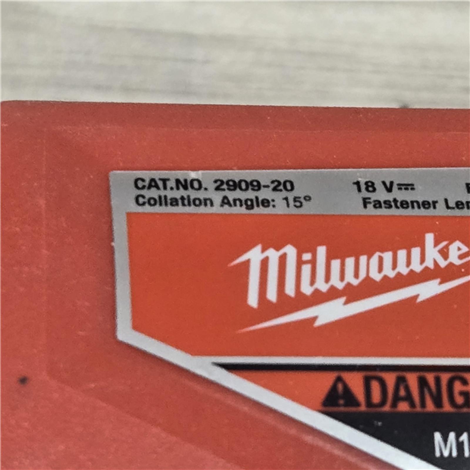 AS-IS Milwaukee M18 FUEL 18V Cordless Coil Roofing Nailer (Tool Only)