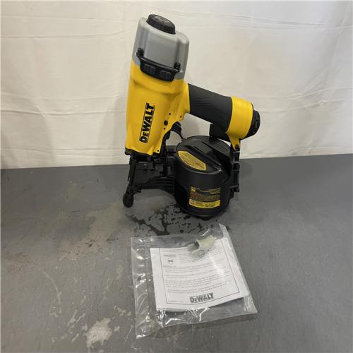 AS-IS - DeWalt Pneumatic 15-Degree Coil Corded Siding Nailer