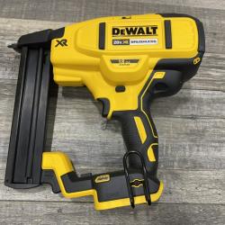AS-IS DEWALT 20V MAX XR Lithium-Ion Cordless 18-Gauge Narrow Crown Stapler Kit