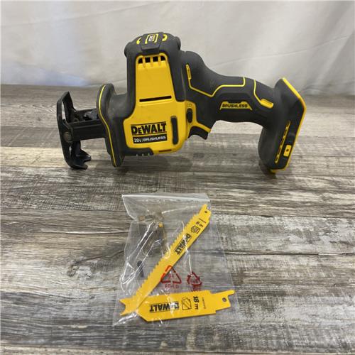 AS-IS DEWALT ATOMIC 20V MAX Cordless Brushless Compact Reciprocating Saw (Tool Only)