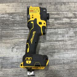 AS-IS DEWALT 20V XR Brushless Cordless 1/4 in. Quiet Hydraulic Impact Driver (Tool-Only)