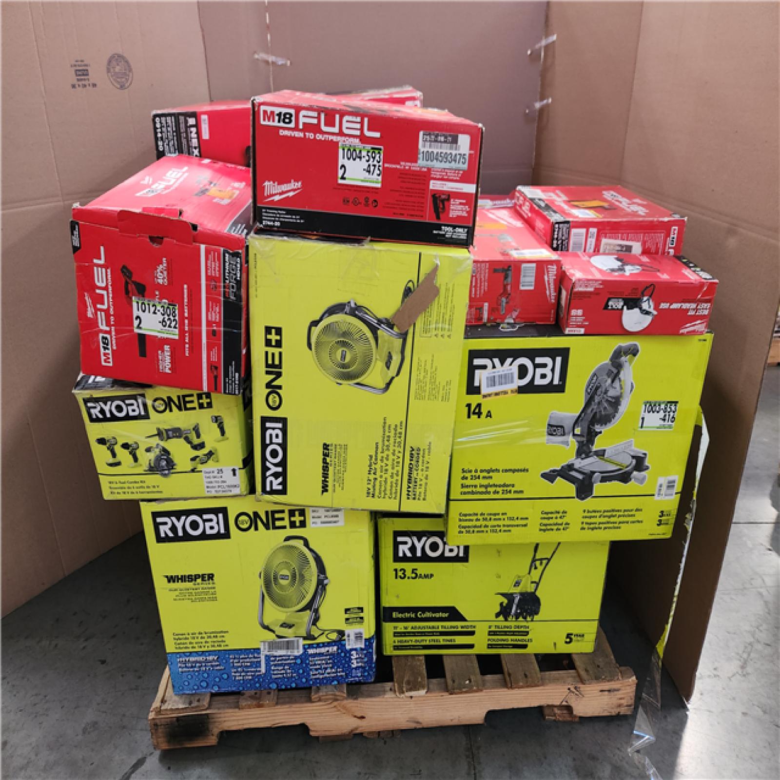 CALIFORNIA AS-IS TOOL PALLET