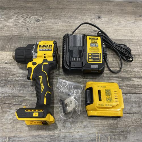 AS-IS DEWALT Atomic 20V Lithium-Ion Cordless Compact 1/2 in. Drill/Driver Kit