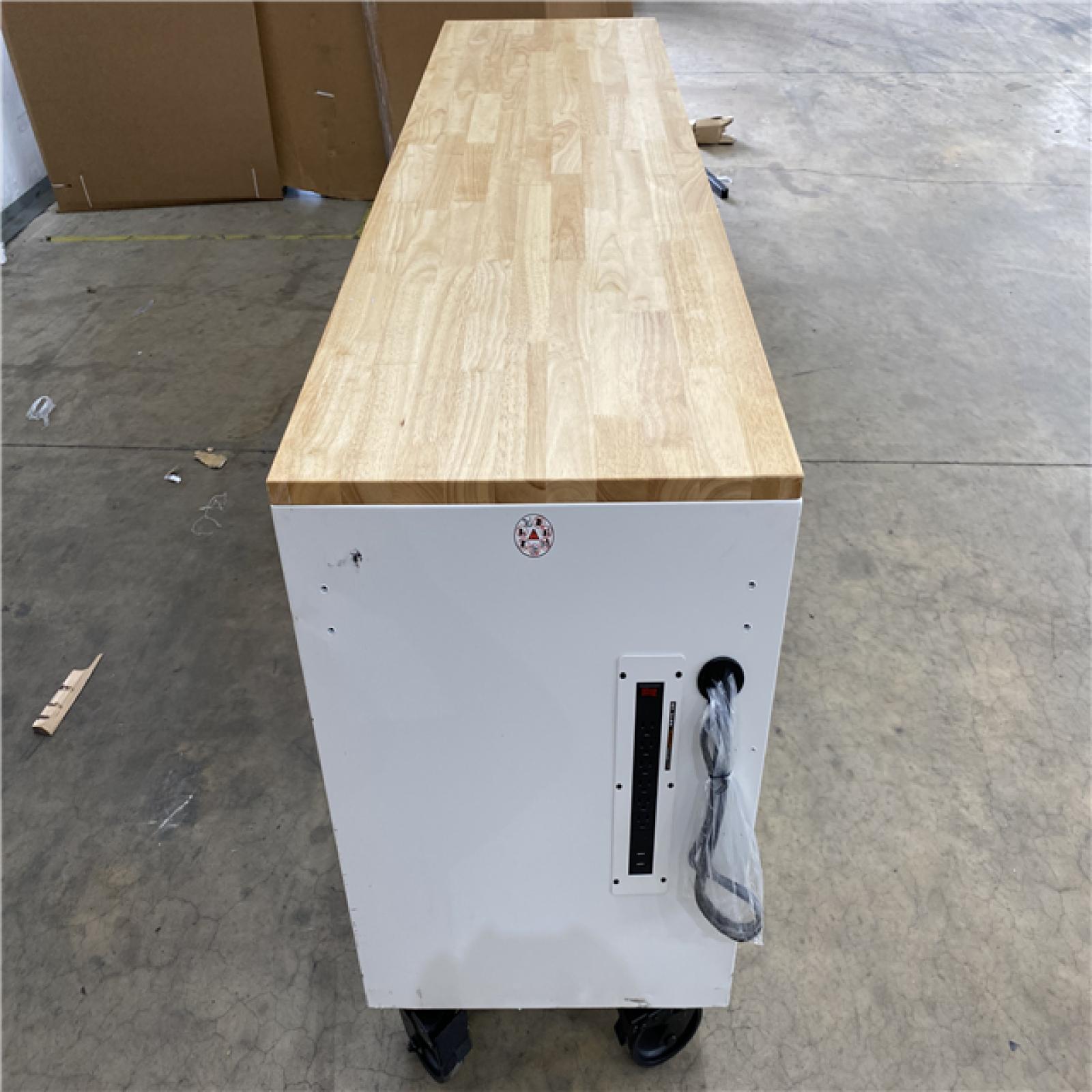 Houston Location - AS-IS Husky 72 in.18-Drawer Mobile Workbench