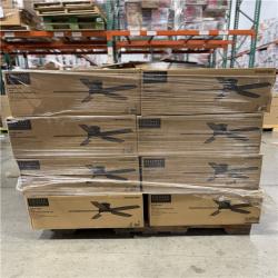 DALLAS LOCATION - Home Decorators Ashby Park 52 Bronze Color-Changing LED Ceiling Fan PALLET-(24 UNITS)