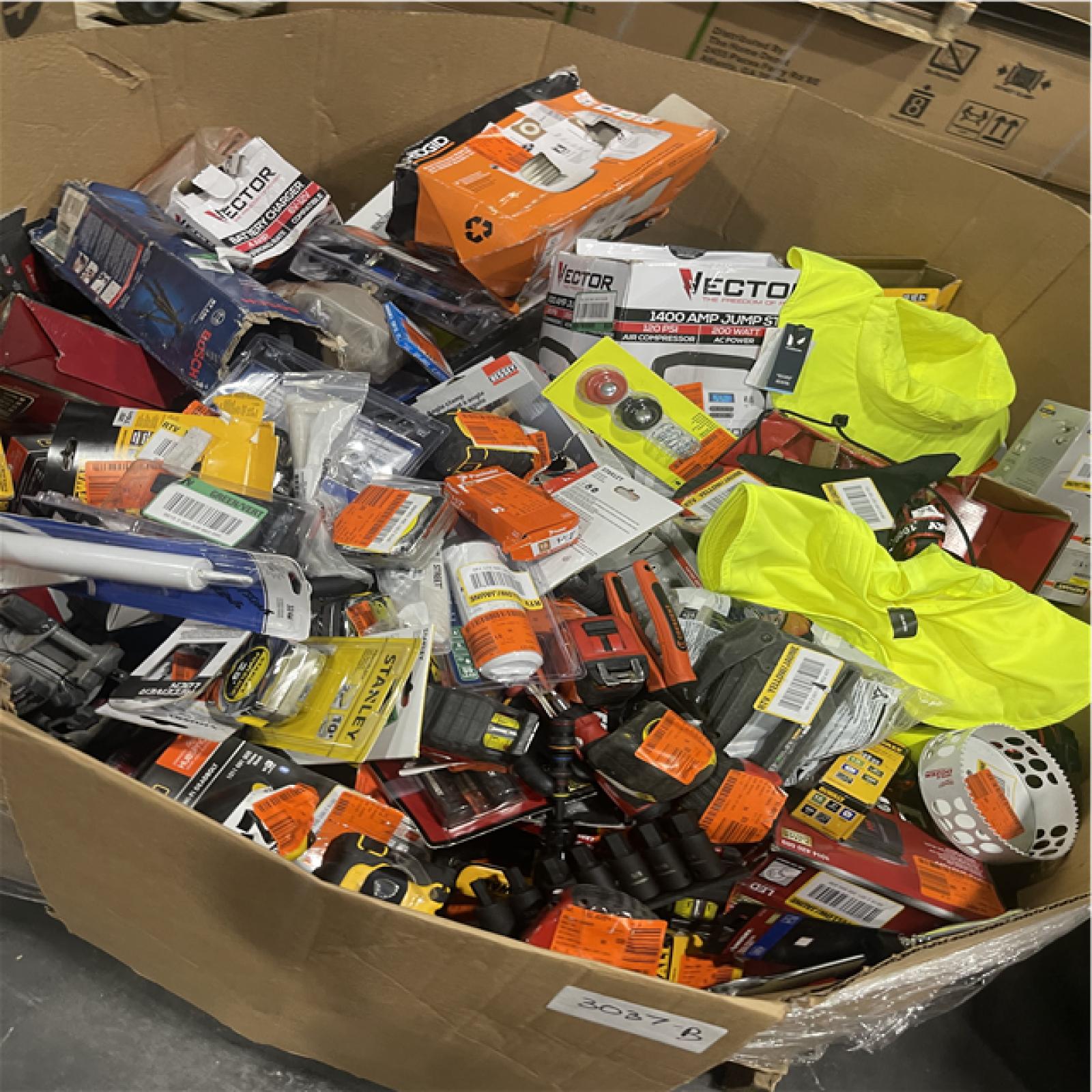 Atlanta Location As-Is Tools & More Partial Truckload (12 pallets) 3037-B