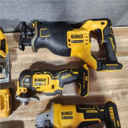 HOUSTON LOCATION - AS - IS 20V MAX Lithium-Ion Cordless 9-Tool Combo Kit with 5.0 Ah Battery and Charger