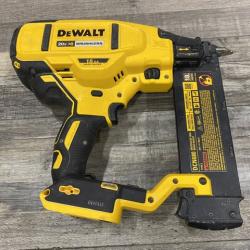 AS-IS DEWALT 20V MAX XR Lithium-Ion Electric Cordless 18-Gauge Brad Nailer (Tool Only)