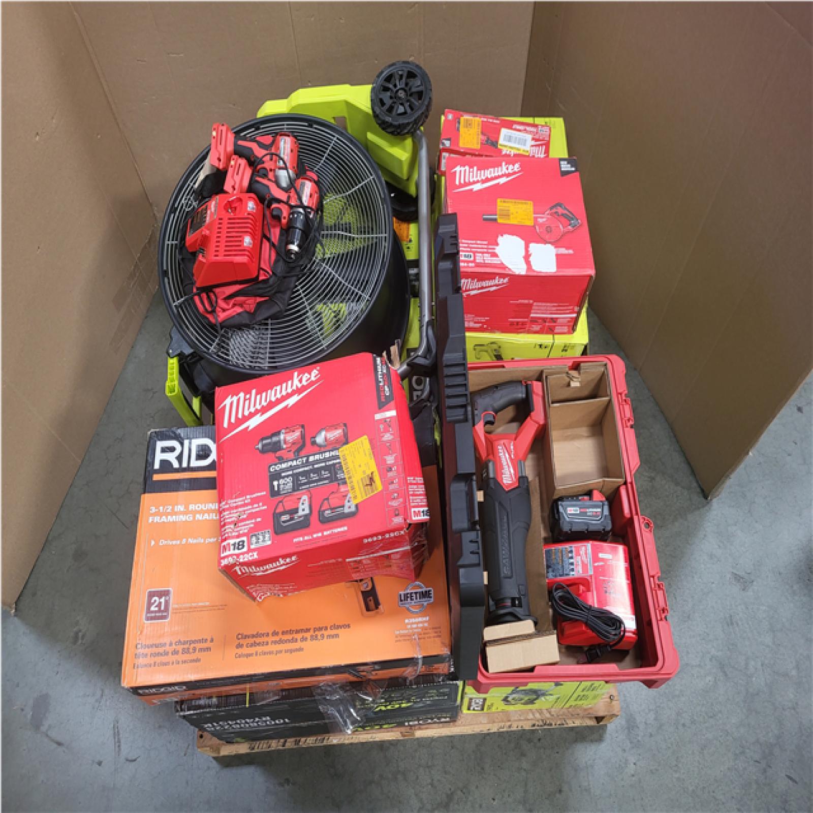 CALIFORNIA AS-IS TOOL PALLET