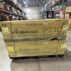 DALLAS LOCATION - AMANA HEATING AND AIRCONDITIONING PALLET -(4 UNITS)