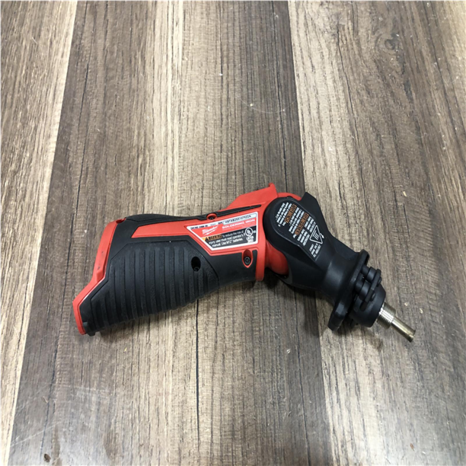 AS-IS Milwaukee 12-Volt Lithium-Ion Cordless Soldering Iron (Tool-Only)