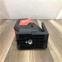 AS-IS Milwaukee 12-Volt Lithium-Ion Cordless Green 250 ft. 3-Plane Laser Level Kit
