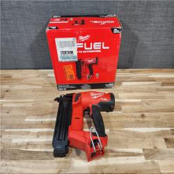 HOUSTON LOCATION - AS-IS (APPEARS LIKE NEW) Milwaukee  FUEL 18-Volt Lithium-Ion Brushless Cordless Gen II 18-Gauge Brad Nailer (Tool-Only)