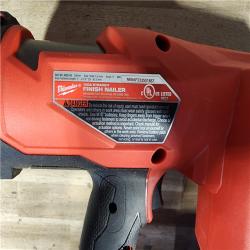 HOUSTON LOCATION - AS-IS MILWAUKEE 18 GAUGE STRAIGHT FINISH NAILER (TOOL ONLY)