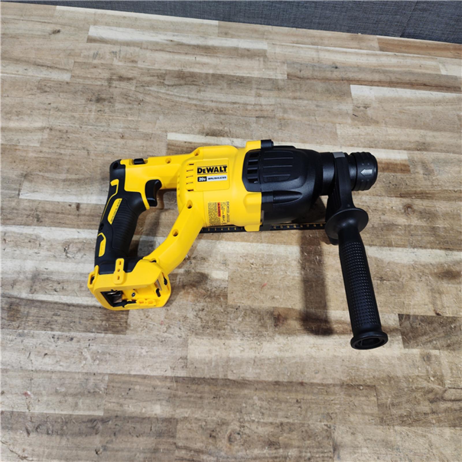 HOUSTON LOCATION - AS - IS DEWALT 20V MAX Cordless Brushless 1 in. SDS Plus D-Handle Concrete and Masonry Rotary Hammer (Tool Only)