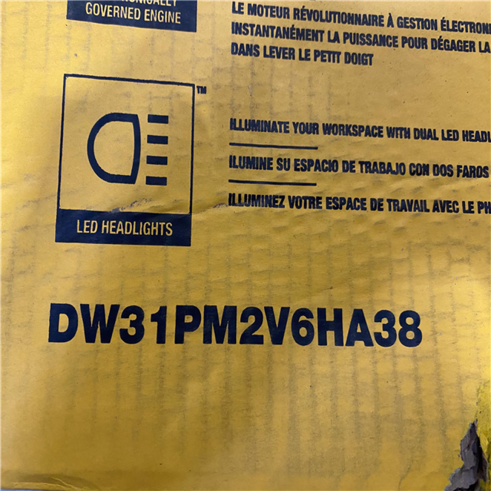 DALLAS LOCATION- NEW!- DEWALT 21 in. 208 cc E-Gov Electric Start Gas Single-Stage Snow Blower