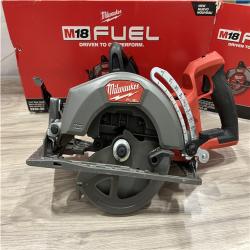 AS-IS Milwaukee FUEL 18V Lithium-Ion Cordless 7-1/4 in. Rear Handle Circular Saw (Tool-Only)