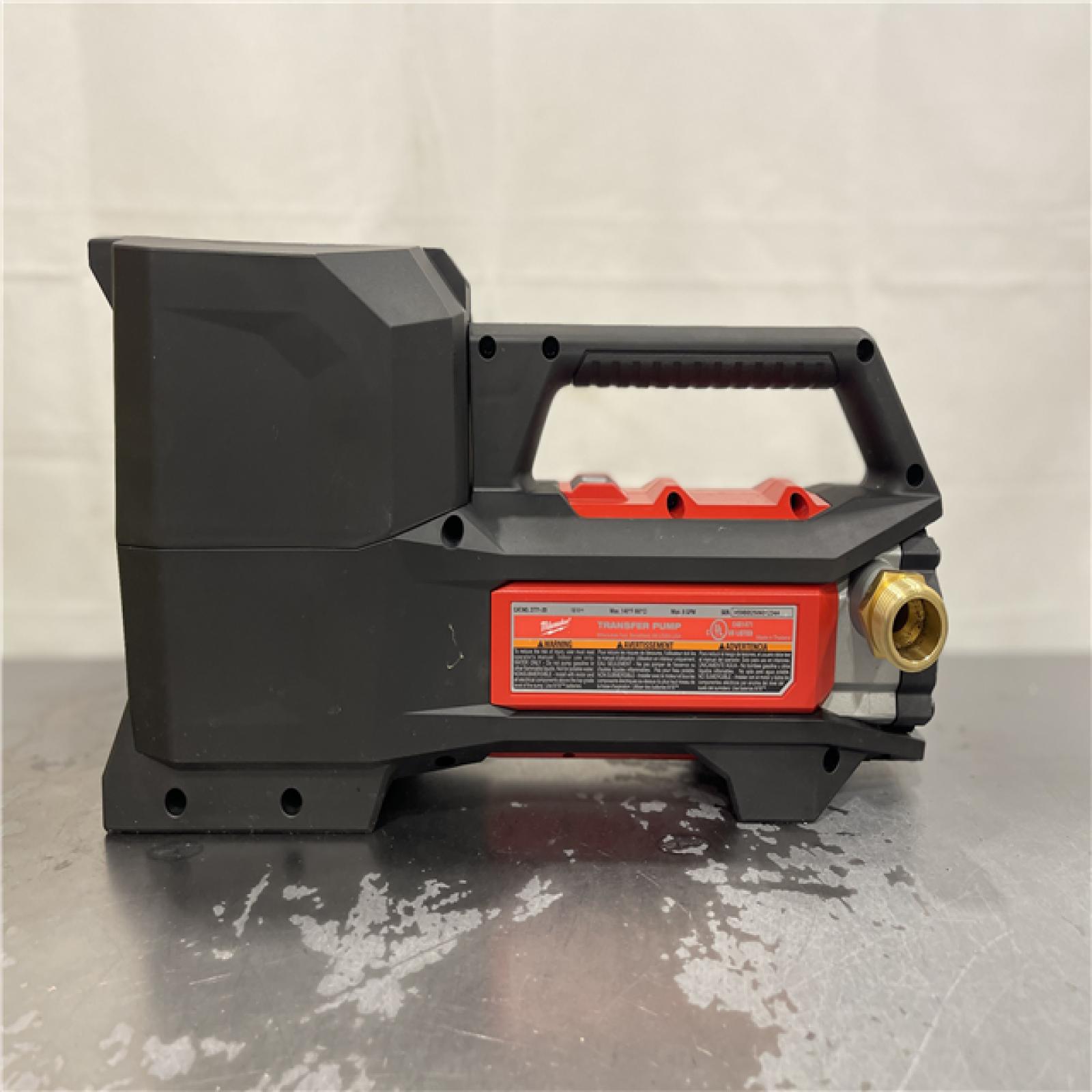 AS-IS - Milwaukee 18V 1/4 HP Lithium-Ion Cordless Transfer Pump (Tool Only)