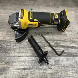 AS-IS DEWALT 20V XR Cordless 4-1/2. in. to 5 in. Variable Speed Angle Grinder (Tool Only)