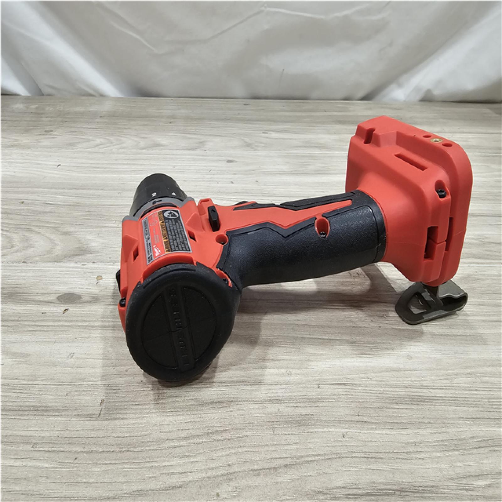 AS-IS Milwaukee 18V Lithium-Ion Brushless Cordless 1/2 in. Compact Hammer Drill/Driver Kit