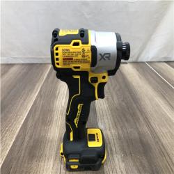 AS-IS DEWALT 20-Volt Maximum XR Cordless Brushless 1/4 in. 3-Speed Impact Driver (Tool-Only)