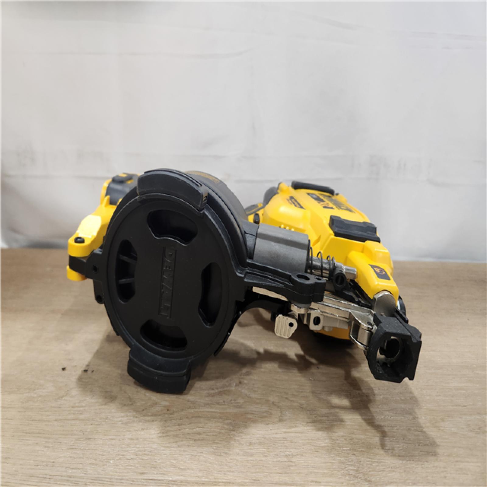 AS-IS- DEWALT 20V MAX 15-Degree Electric Cordless Roofing Nailer (Tool Only)