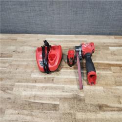 HOUSTON LOCATION - AS - IS Milwaukee  FUEL 12V Lithium-Ion Brushless Cordless 1/2 in. x 18 in. Bandfile COMBO KIT