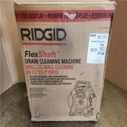 Phoenix RIDGID K9-102+ FlexShaft Wall-to-Wall Professional Drain Cleaning Machine 1/4 in. x 50ft. Designed for 1 1/4 in. - 2 in. Pipes