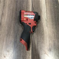 AS-IS Milwaukee  FUEL 12V Lithium-Ion Brushless Cordless 1/4 in. Hex Impact Driver (Tool-Only)