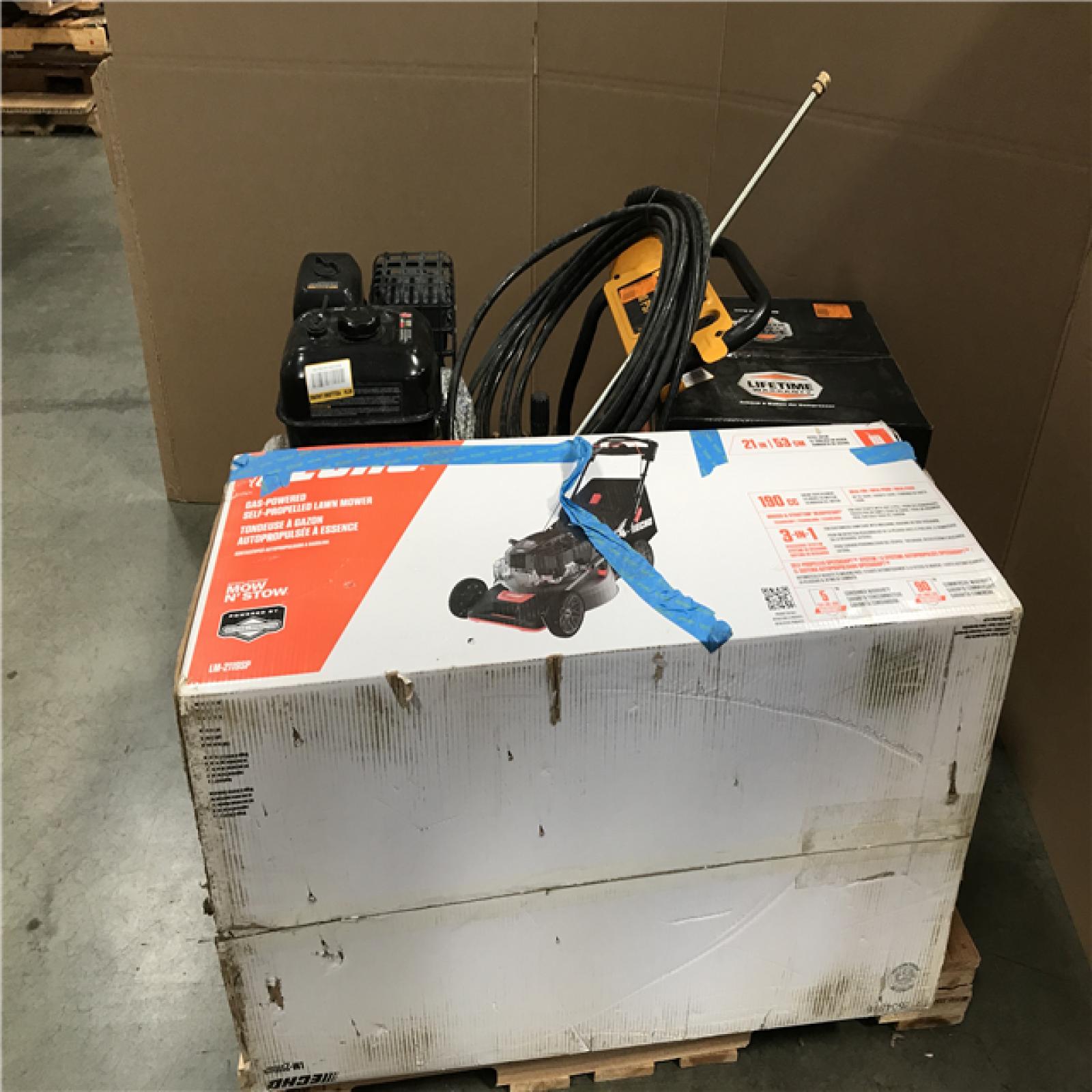 CALIFORNIA AS-IS OUTDOOR POWER EQUIPMENT