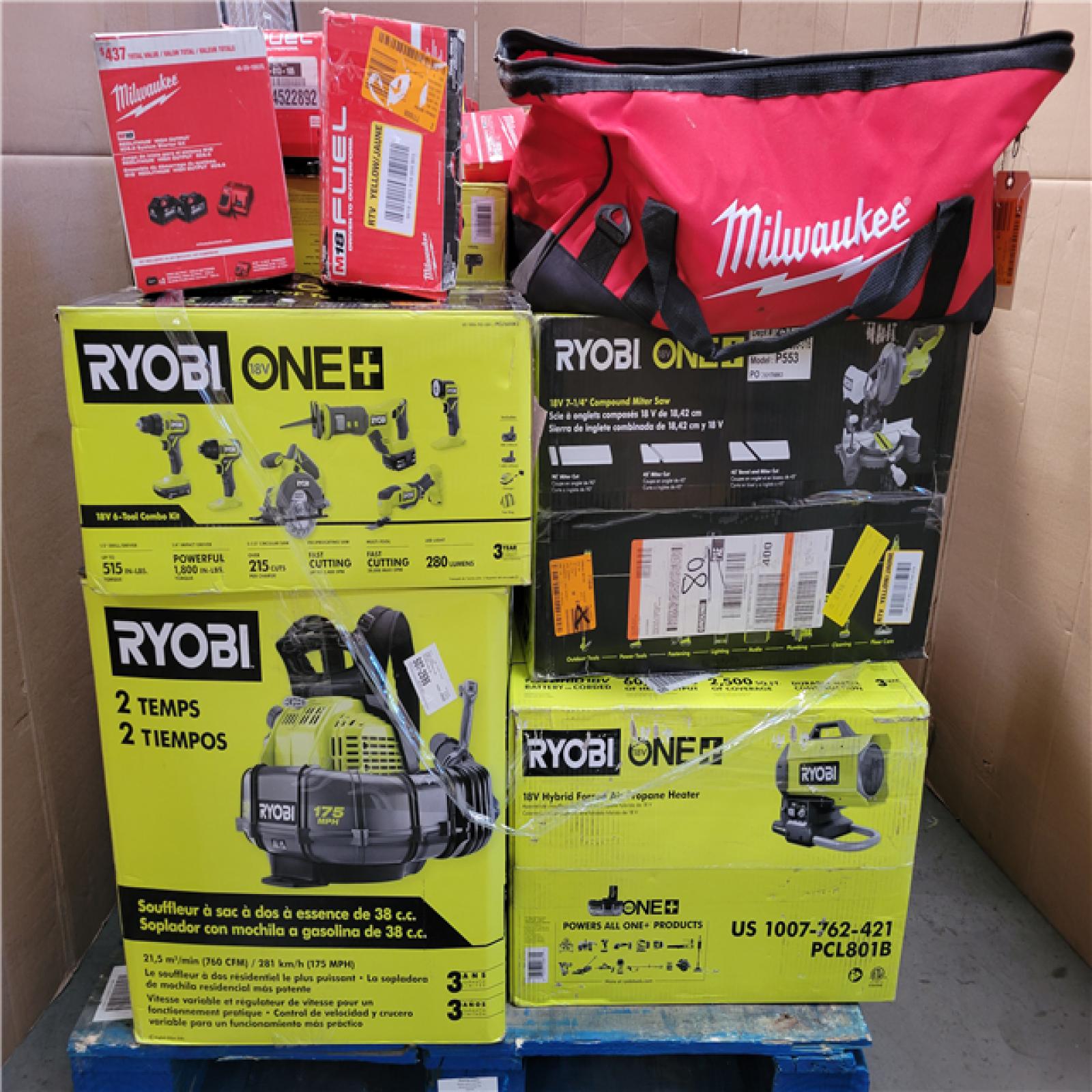 CALIFORNIA AS-IS TOOL PALLET