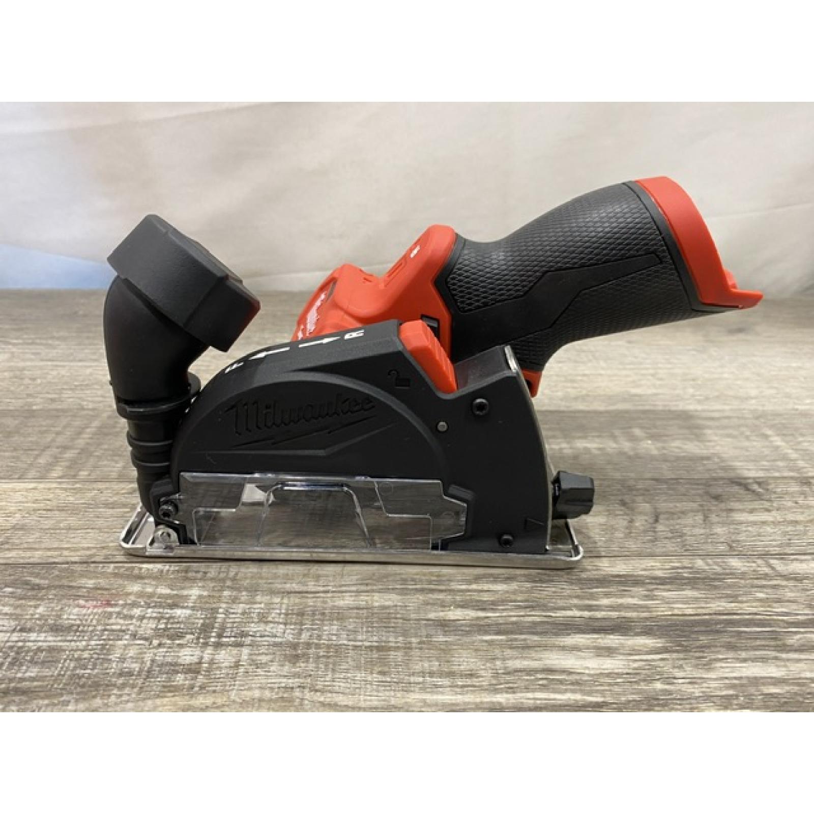 AS-IS Milwaukee  FUEL 12V Lithium-Ion Brushless Cordless 3 in. Cut Off Saw (Tool-Only)