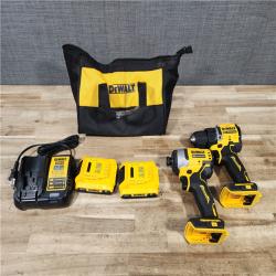 HOUSTON LOCATION - AS - IS DEWALT 2 TOOL COMBO KIT W/ (2) BATTERY & CHARGER