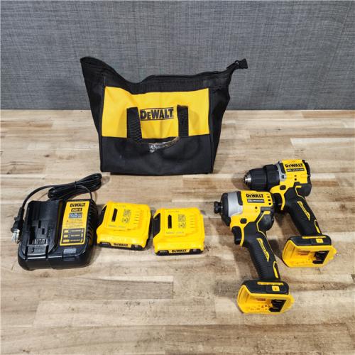 HOUSTON LOCATION - AS - IS DEWALT 2 TOOL COMBO KIT W/ (2) BATTERY & CHARGER