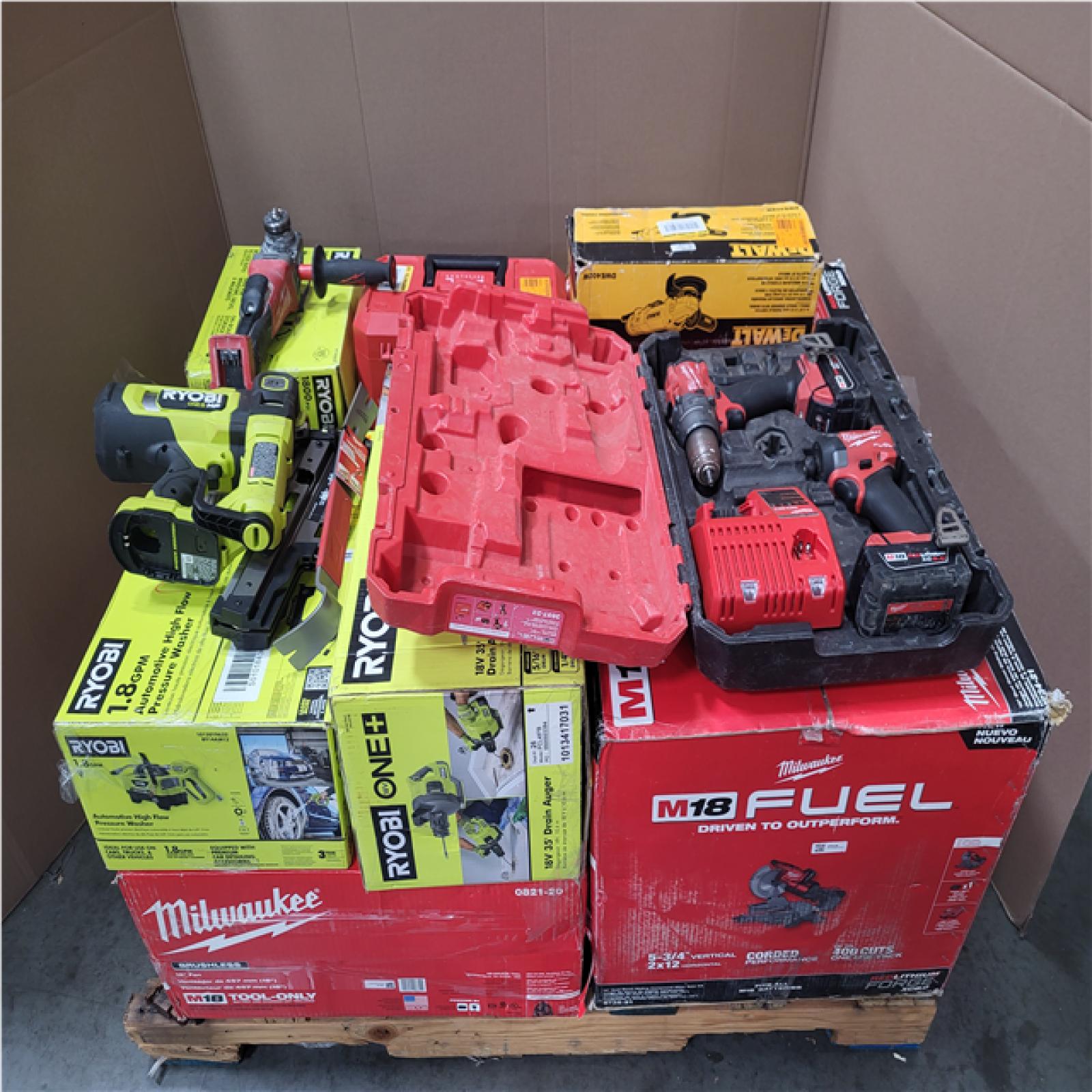 CALIFORNIA AS-IS TOOL PALLET
