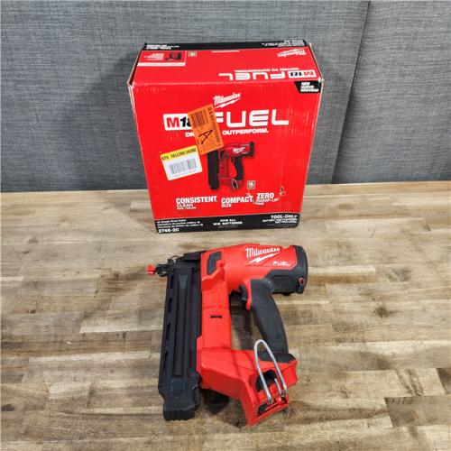 HOUSTON - LOCATION - AS-IS Milwaukee M18 Fuel 18V Brushless 18-Gauge Brad Nailer 2746-20 (Bare Tool)