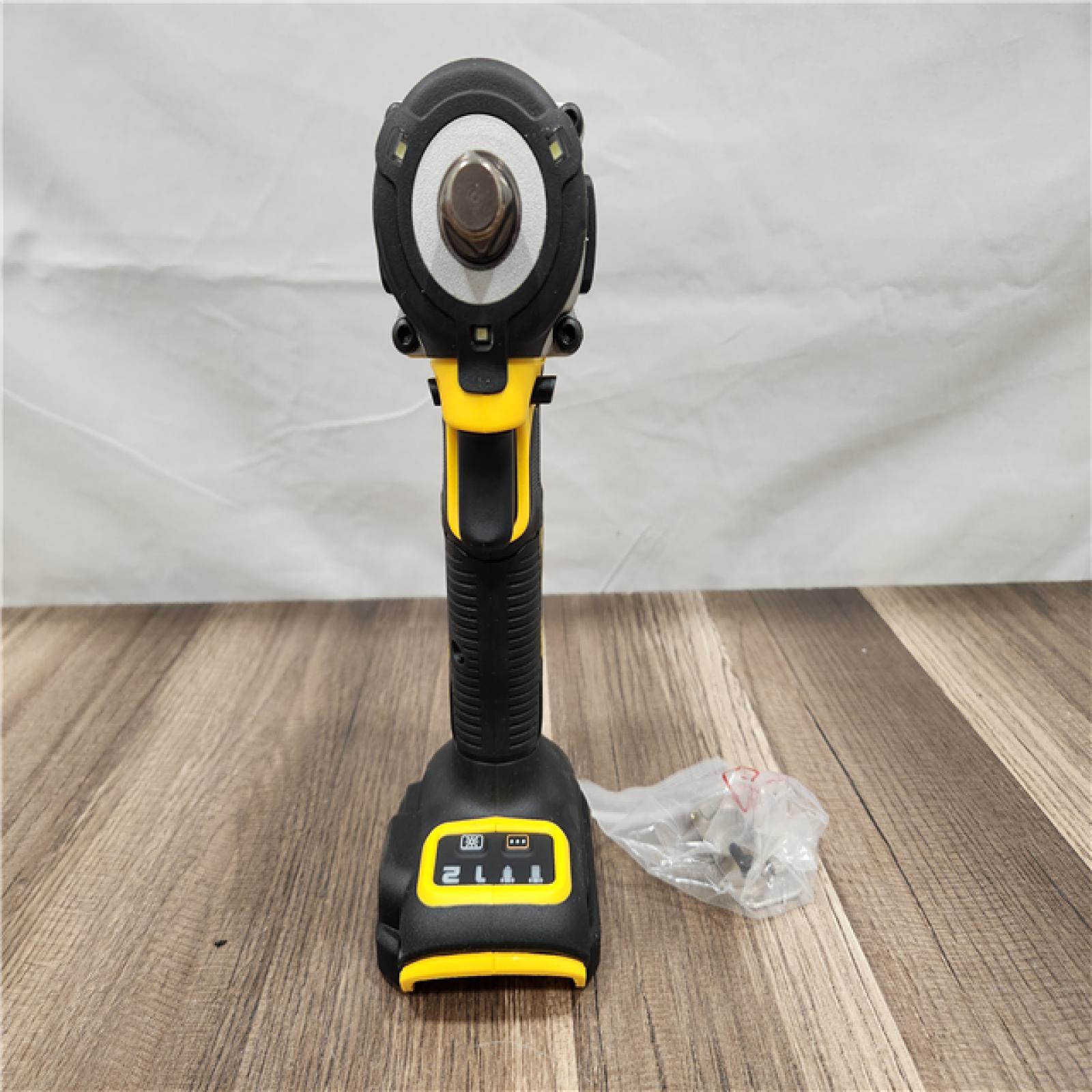 AS-IS DEWALT ATOMIC 20V MAX Cordless Brushless 1/2 in. Variable Speed Impact Wrench (Tool Only)