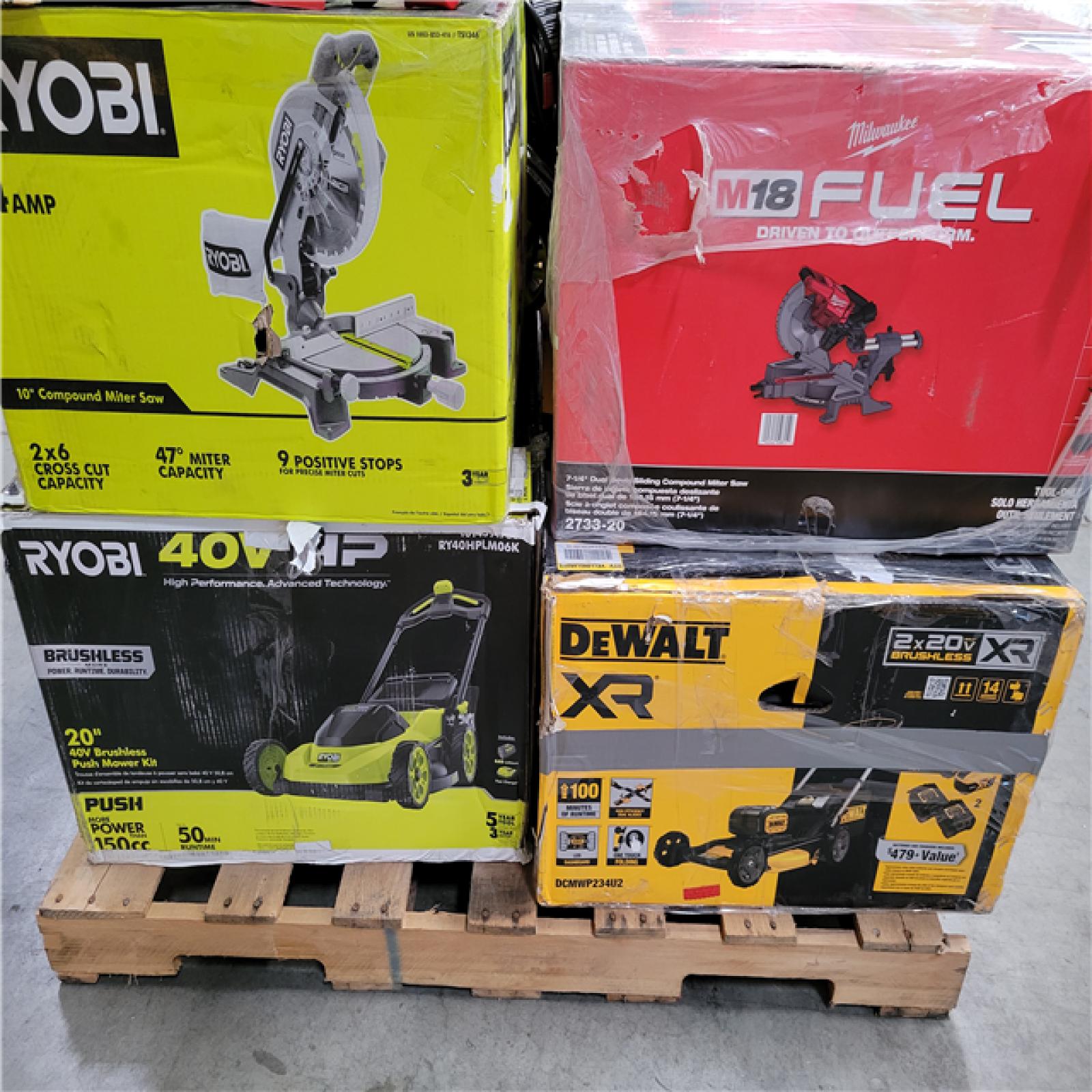 CALIFORNIA AS-IS TOOL PALLET